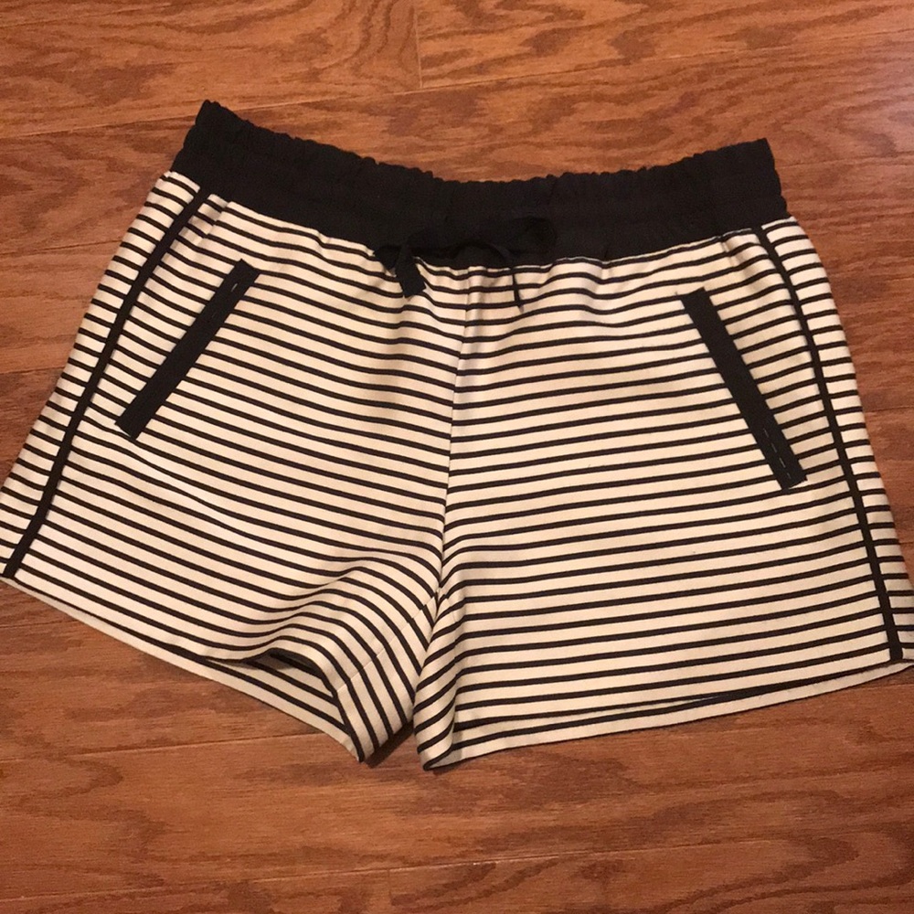 LOFT striped shorts